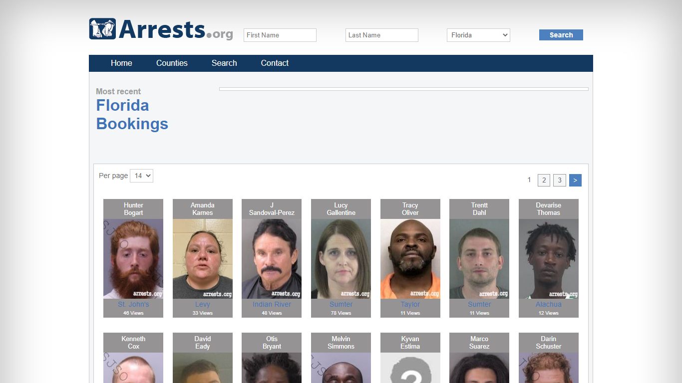 Florida Arrests and Inmate Search